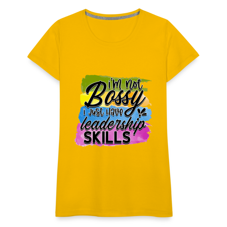 Women’s Premium T-Shirt (Not Bossy) - Image 5